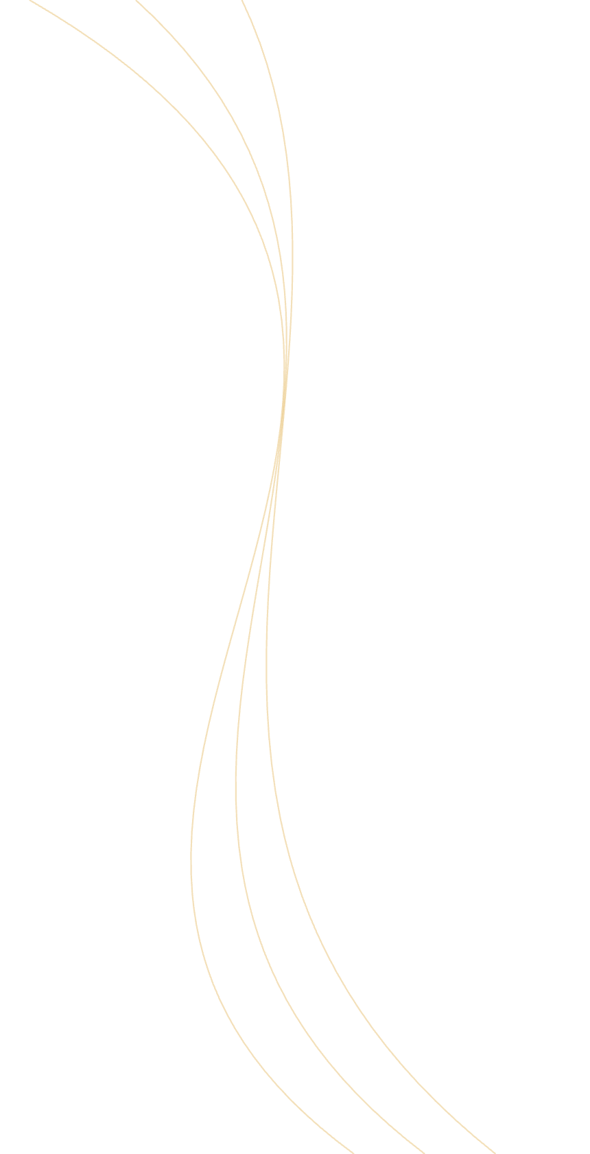 Decorative curved lines